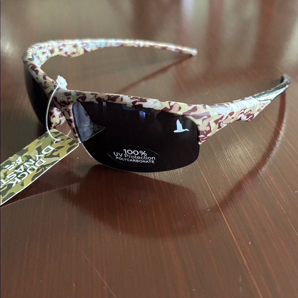 Duck Dynasty A&E 100% UV protection,polycarbonate camo half frame sunglasses
